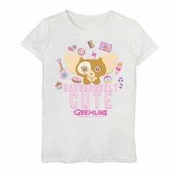 Licensed Character Girls 7-16 Gremlins Dangerously Cute Snacks Graphic Tee Tahi Blue -Licensed Character Shop unnamed file 14206