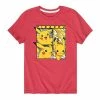 Licensed Character Boys 8-20 Pokémon Pikachu Poses Tee Blue -Licensed Character Shop unnamed file 14219