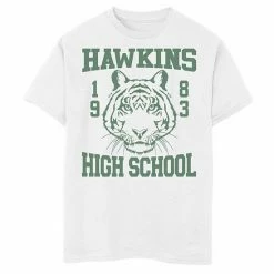 Licensed Character Boys 8-20 Netflix Stranger Things Hawkins High School 1983 Graphic Tee