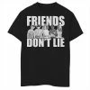 Licensed Character Boys 8-20 Netflix Stranger Things Friends Don't Lie Group Shot Graphic Tee -Licensed Character Shop unnamed file 14233