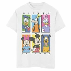 Licensed Character Disney's Mickey & Friends Boys 8-20 Character Panel Graphic Tee