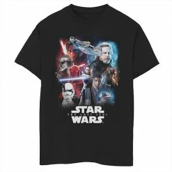 Licensed Character Boys 8-20 Star Wars Force User Tee Black