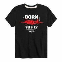 Licensed Character Boys 8-20 Top Gun Maverick "Born To Fly" Graphic Tee Gray -Licensed Character Shop unnamed file 14266