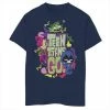 Licensed Character Boys 8-20 DC Comics Graphic Teen Titans Go! Patterned Portrait Graphic Tee -Licensed Character Shop unnamed file 14323