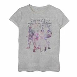 Licensed Character Girls' 7-16 Star Wars Rebel Group Graphic Tee White -Licensed Character Shop unnamed file 14357