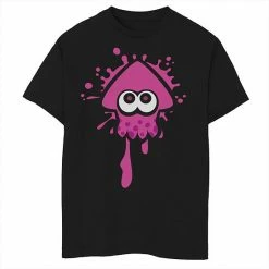 Licensed Character Boys 8-20 Nintendo Splatoon Pink Inkling Squid Splat Graphic Tee
