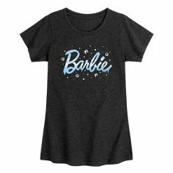 Licensed Character Girls 7-16 Barbie Winter Icy Logo Tee Pink -Licensed Character Shop unnamed file 14398