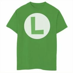 Licensed Character Boys 8-20 Nintendo Super Mario Luigi Icon Costume Graphic Tee