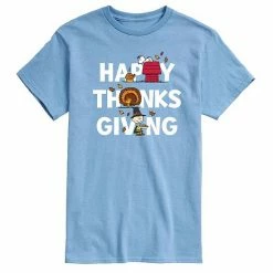 Licensed Character Men's Peanuts Happy Thanksgiving Tee Green -Licensed Character Shop unnamed file 1442