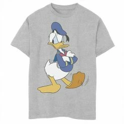 Licensed Character Disney's Donald Duck Boys 8-20 Traditional Pose Tee Athletic Heather