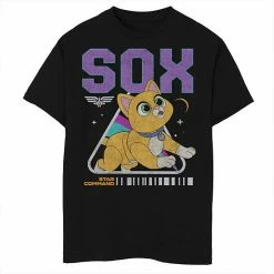 Licensed Character Disney / Pixar's Lightyear Boys 8-20 Sox Star Command Barcode Graphic Tee