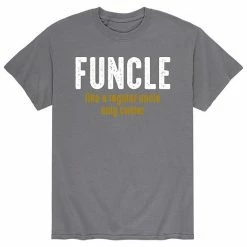 Licensed Character Men's Funcle Definition Tee Grey 2