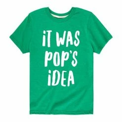 Licensed Character Boys 8-20 It Was Pop's Idea Graphic Tee Blue -Licensed Character Shop unnamed file 14485