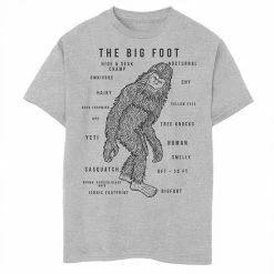 Licensed Character Boys 8-20 The Big Foot Facts Graphic Tee