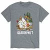 Licensed Character Men's Dr. Seuss The Grinch Sleighn Tee Royal Blue -Licensed Character Shop unnamed file 1452