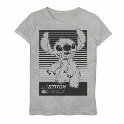 Licensed Character Disney's Lilo & Stitch Girls 7-16 Experiment 626 Poster Graphic Tee