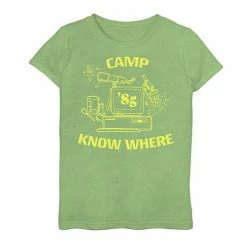 Licensed Character Girls 7-16 Netflix Stranger Things Camp Know Where 85 Logo Graphic Tee