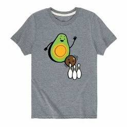 Licensed Character Boys 8-20 Avacado Bowling Tee Grey -Licensed Character Shop unnamed file 14605