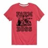 Licensed Character Boys 8-20 Case IH Farm Like A Boss Graphic Tee White