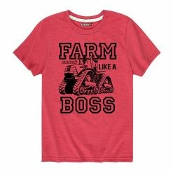 Licensed Character Boys 8-20 Case IH Farm Like A Boss Graphic Tee White -Licensed Character Shop unnamed file 14617