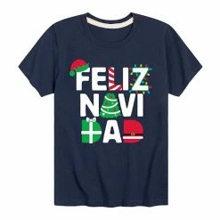 Licensed Character Boy's 8-20 Feliz Navi Dad Tee