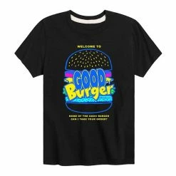 Licensed Character Boys 8-20 Nickelodeon Good Burger Tee Black