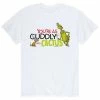 Licensed Character Men's Dr. Seuss The Grinch "You're As Cuddly As A Cactus" Tee Charcoal -Licensed Character Shop unnamed file 1465