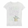 Licensed Character Girls 7-16 Star Wars The Mandalorian The Child Aka Baby Yoda "Force Is Strong" Tee -Licensed Character Shop unnamed file 14657