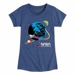 Licensed Character Girls 7-16 NASA Space Flight Graphic Tee