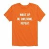 Licensed Character Boys 8-20 Wake Up Be Awesome Graphic Tee -Licensed Character Shop unnamed file 14688