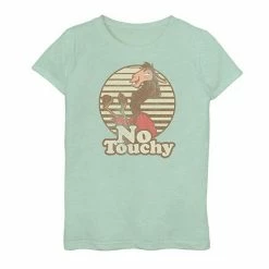 Licensed Character Girls 7-16 Disney's Emperor's New Groove Kuzco Llama No Touchy Circle Tee