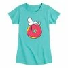 Licensed Character Girls 7-16 Peanus Donut Snoopy Tee -Licensed Character Shop unnamed file 14708