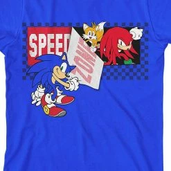 Licensed Character Boys 8-20 Sonic The Hedgehog Graphic Tee -Licensed Character Shop unnamed file 14717