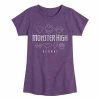 Licensed Character Girls 7-16 Monster High Alumni Icons Graphic Tee Purple -Licensed Character Shop unnamed file 14723