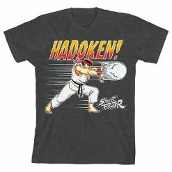 Licensed Character Boys 8-20 Street Fighter Ryu Graphic Tee