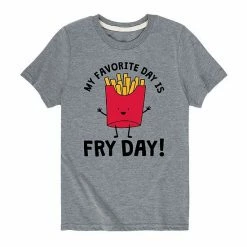 Licensed Character Boys 8-20 My Favorite Day Is Fry Day Tee White -Licensed Character Shop unnamed file 14736