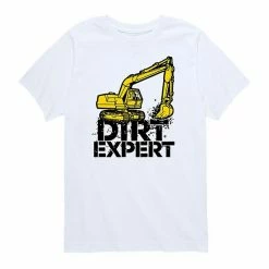 Alternative view of Licensed Character Boys 8-20 Dirt Expert Construction Digger Tee Grey
