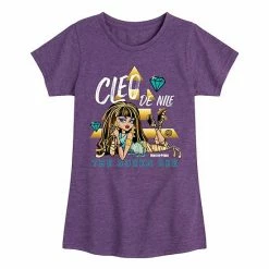 Alternative view of Licensed Character Girls 7-16 Monster High Cleo De Nile Graphic Tee Purple