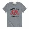 Licensed Character Boys 8-20 I Love You To Pieces Tee -Licensed Character Shop unnamed file 14761