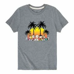Licensed Character Boys 8-20 Peanuts Tropical Tee