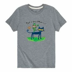 Licensed Character Boys 8-20 Pete The Cat Leprechaun Tee