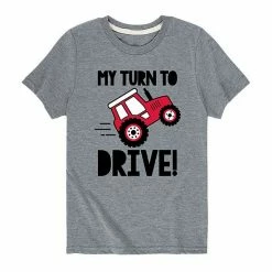 Licensed Character Boys 8-20 My Turn To Drive Tractor Graphic Tee