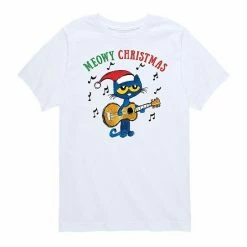 Licensed Character Boys 8-20 Pete The Cat Christmas Song Graphic Tee