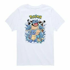 Licensed Character Boys 8-20 Pokemon Squirtle Evolution Graphic Tee