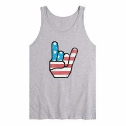 Licensed Character Men's USA Flag Rock On Tank