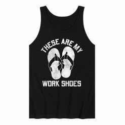 Licensed Character Men's These Are Work Shoes Sandals Tank