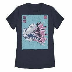 Licensed Character Juniors' Disney / Pixar Toy Story Rex Kanji Style Poster Tee White -Licensed Character Shop unnamed file 14857