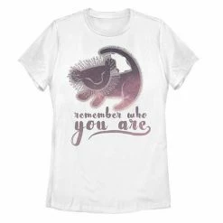 Licensed Character Juniors' Disney's Lion King Simba Remember Painting Graphic Tee Navy -Licensed Character Shop unnamed file 14864