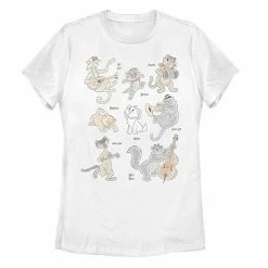 Licensed Character Disney's The Aristocats Juniors' All Cats Graphic Tee