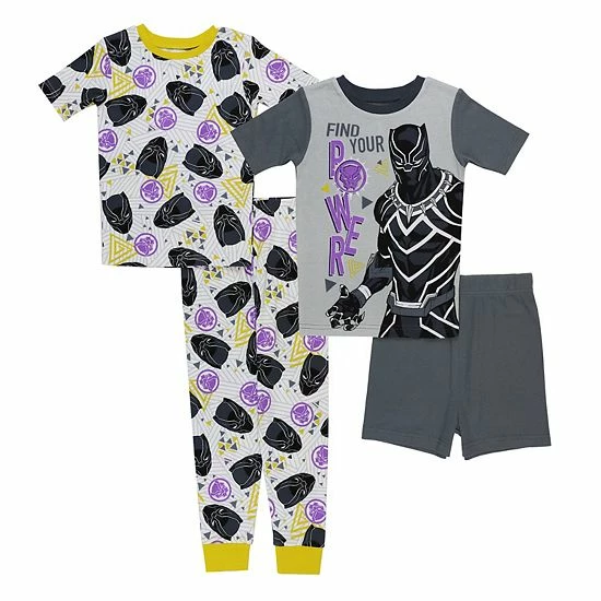 Licensed Character Boys 4-10 Marvel Avengers "Find Your Power" Tops, Shorts & Pants Pajama Set 3 Licensed Character Boys 4-10 Marvel Avengers "Find Your Power" Tops, Shorts & Pants Pajama Set